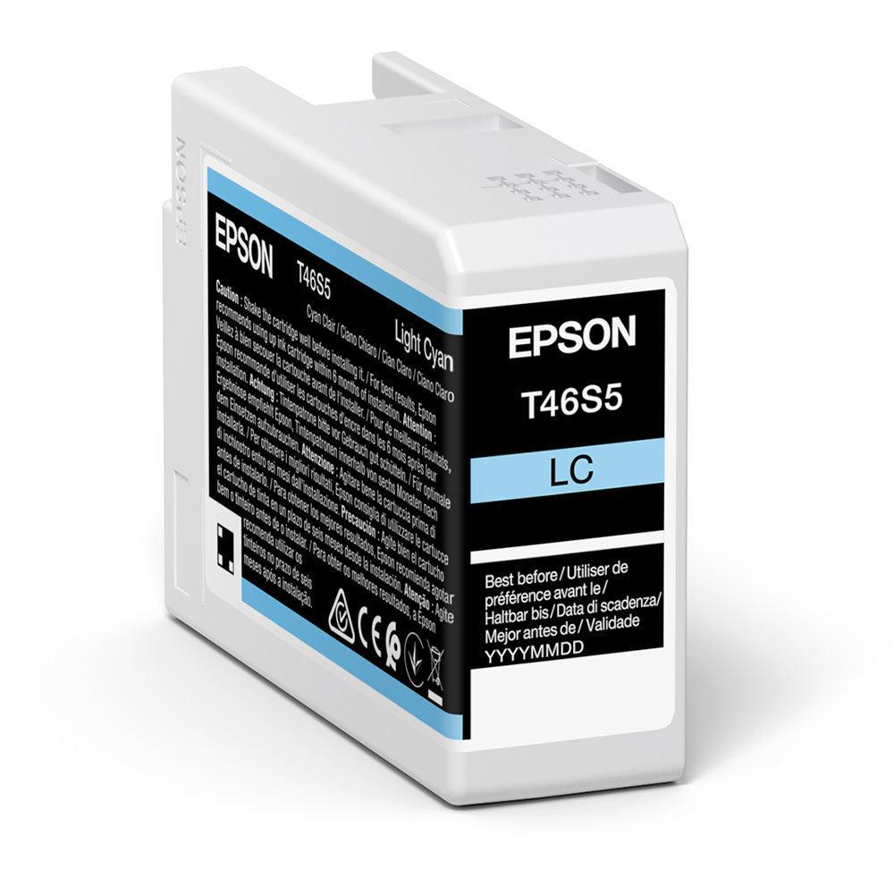 Epson C13T46S500 T46S5 Light Cyan UltraChrome Pro 10 Ink Cartridge (25ml)-PCR Business Solutions Ltd
